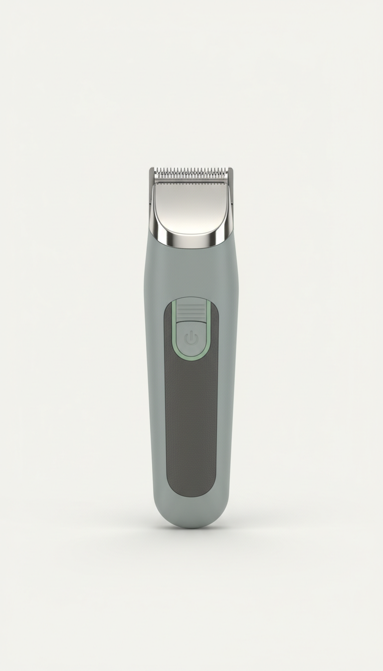 Matte Steel Beard Trimmer