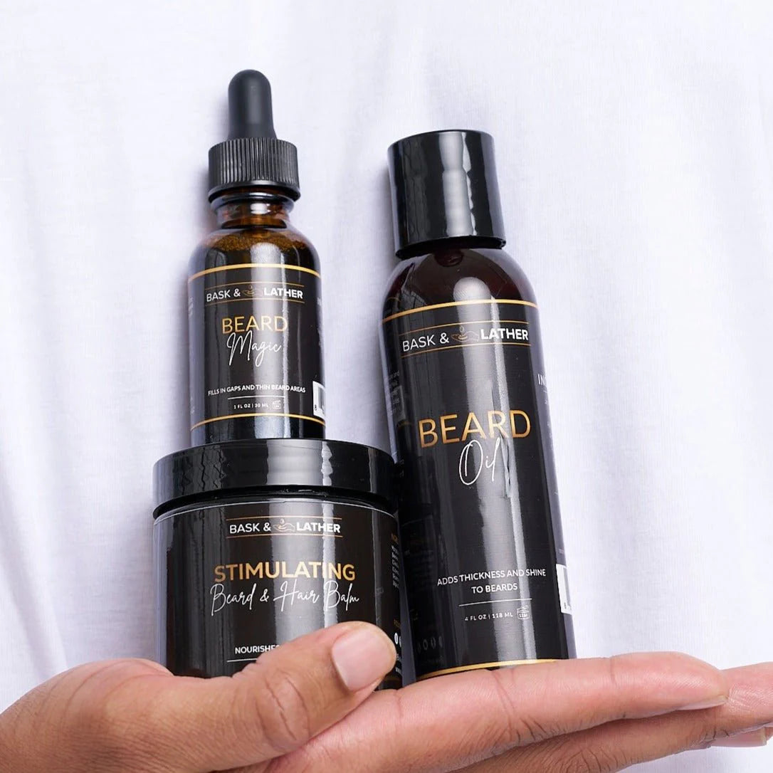 Men’S Healthy Hair & Beard Starter Kit
